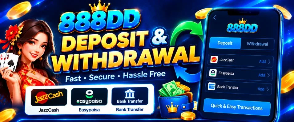 88dd Game Deposit and Withdrawal 